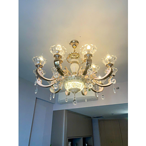 Đèn chùm trang trí tân cổ điển 15 tay DC2036T15