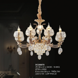 Đèn chùm trang trí 8 tay DC2088T8
