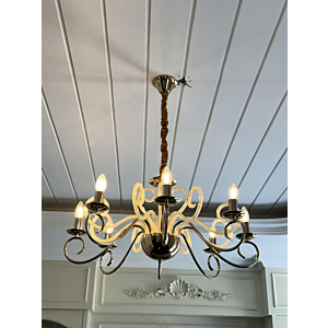 Đèn thiên nga màu vàng đồng DC3153T8