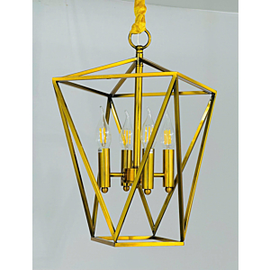 Đèn thả tối giản màu vàng TD04