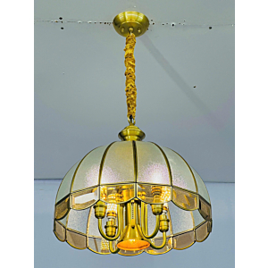 Đèn thả trần đồng kính mờ TD14