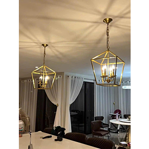 Đèn thả tối giản màu vàng TD32V