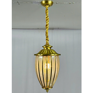 Đèn thả trần cổ điển màu vàng TD41