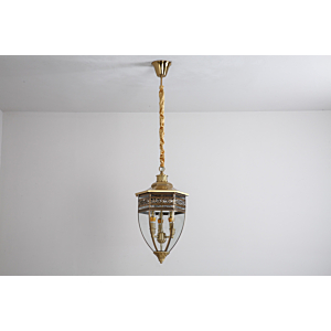 Đèn thả trần cổ điển kính trong suốt TD42