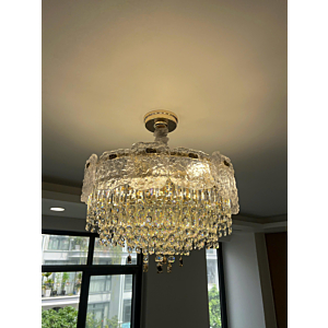 Đèn thả pha lê độc đáo đường kính 80cm TPL011T800