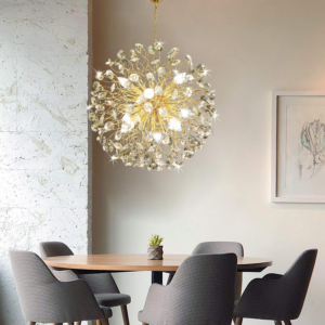 Đèn thả cầu pha lê đường kính 50cm TPL103