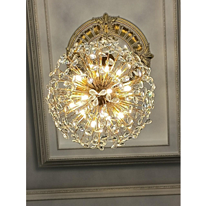 Đèn thả cầu pha lê đường kính 60cm TPL109