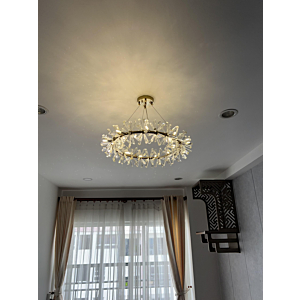 Đèn thả cầu pha lê băng tuyết đường kính 60cm TPL10T600