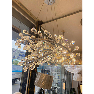 Đèn thả pha lê xoắn TPL1672