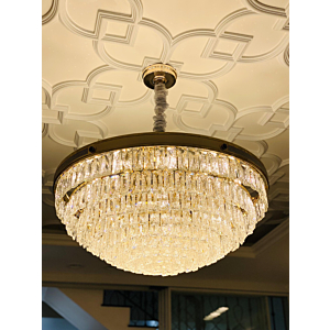 Đèn thả pha lê K9 đường kính 80cm TPL2231T800