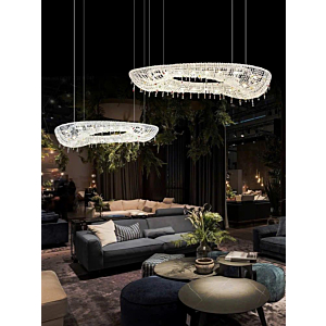 Đèn thả pha lê chiều dài 1,2m TPL23L1200