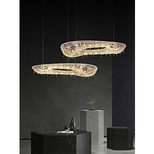 Đèn thả pha lê chiều dài 1m TPL23L1000