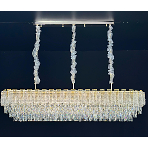 Đèn thả pha lê cho bàn dài TPL353