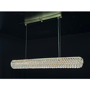 Đèn thả pha lê bàn dài 1,2m TPL588T1200