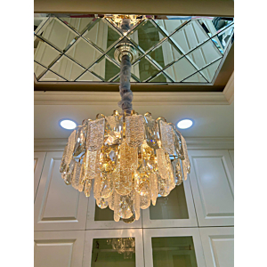 Đèn thả pha lê mờ đường kính 48cm TPL6291T480