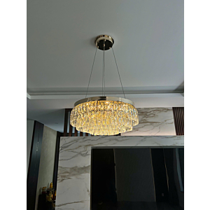 Đèn pha lê thả đường kính 60cm TPL8882T600