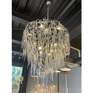 Đèn thả pha lê bạch kim TPL908T800