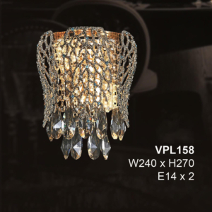 Đèn tường pha lê tân cổ điển VPL158