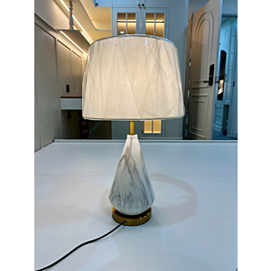 Đèn Bàn Gốm Vân Đá Sang Trọng DB47