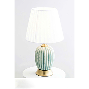 Đèn Bàn Gốm Sứ Cao Cấp Xanh Ngọc DB70XN