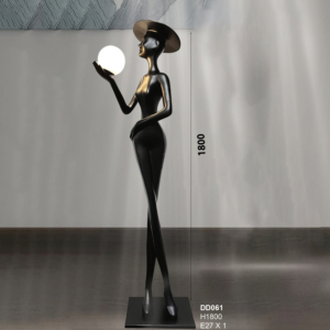 Đèn Sàn Nghệ Thuật Hình Tượng Quý Cô Sang Trọng DD061