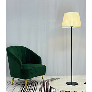 Đèn Đứng Trang Trí Hiện Đại Với Chao Vải Xếp Ly Cao Cấp DD211