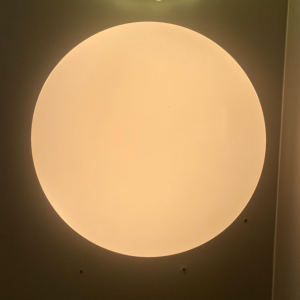 Đèn ốp trần mặt trăng Led 3 chế độ hình tròn 50cm OT105