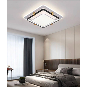 Đèn ốp trần Led 3 chế độ phòng ngủ vuông 50cm OT181V