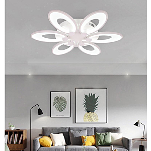 Đèn ốp trần hiện đại 6 cánh đường kính 60cm OT7021T6