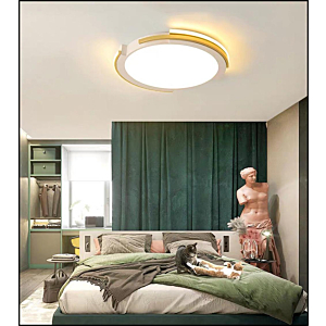 Đèn ốp trần hình tròn màu trắng đường kính 50cm OT75T-TRANG