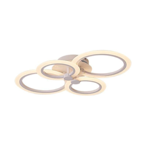 Đèn ốp trần hiện đại 4 hình tròn đường kính 60cm OT998T4