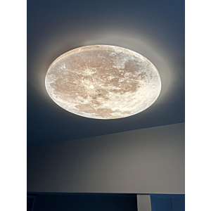 Đèn ốp trần mặt trăng in nổi 80cm OTA02T800
