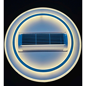 Đèn quạt hiện đại ốp trần hình tròn 50cm OTA43Т