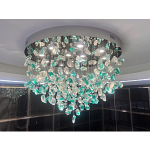 Đèn ốp trần pha lê đường kính 1m OTPL025T1000