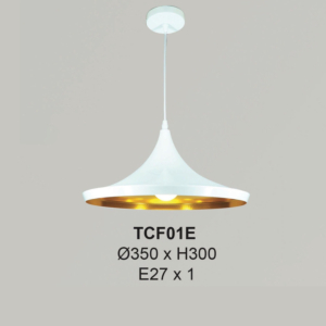 Đèn thả cafe Decor màu Trắng TCF01E