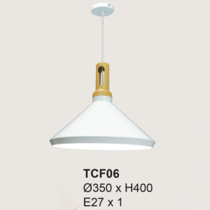Đèn thả Decor trang trí màu Trắng TCF06-Trang