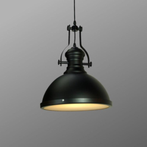 Đèn thả trần phong cách Châu Âu màu Đen TCF63-Den