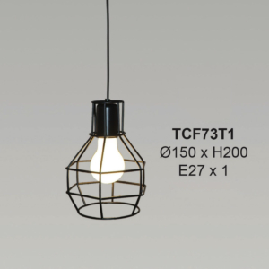 Đèn thả kim loại 1 bóng TCF73T1