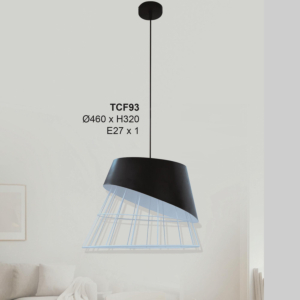 Đèn thả Decor khung sắt nghệ thuật TCF93