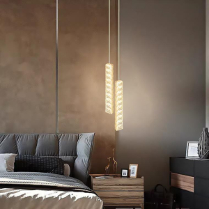 Đèn thả pha lê đơn dùng để thiết kế đèn theo yêu cầu THD1002T1