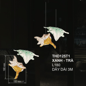 Lá pha lê dây dài 3m THD125T1