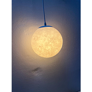 Đèn thả mặt trăng nghệ thuật đường kính 15cm THD20T150