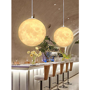 Đèn thả mặt trăng nghệ thuật đường kính 40cm THD20T400