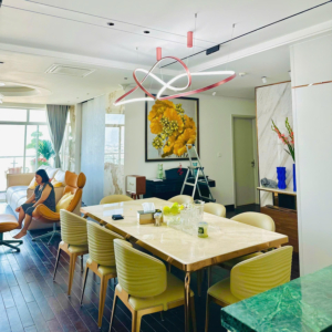 Đèn thả Led 3 chế độ dài 1.7m màu hồng THD603HONG