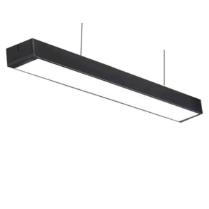 Đèn thả hình chữ nhật dài 58.5cm màu đen ánh sáng trắng THD7060T600Den