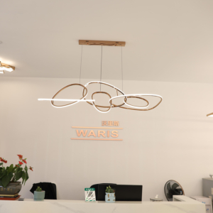 Đèn thả Led màu đồng hồng cao cấp THD7079T1600