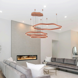 Đèn thả Led hiện đại 3 vòng THD7602T3