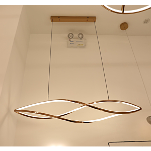Đèn thả Led xoắn hiện đại dài 1.2m THD9226T1200