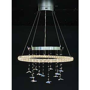 Đèn thả pha lê đường kính 80cm TPL93T800