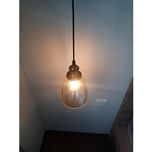 Đèn Thả Thủy Tinh Hình Nón Hiện Đại TT03D